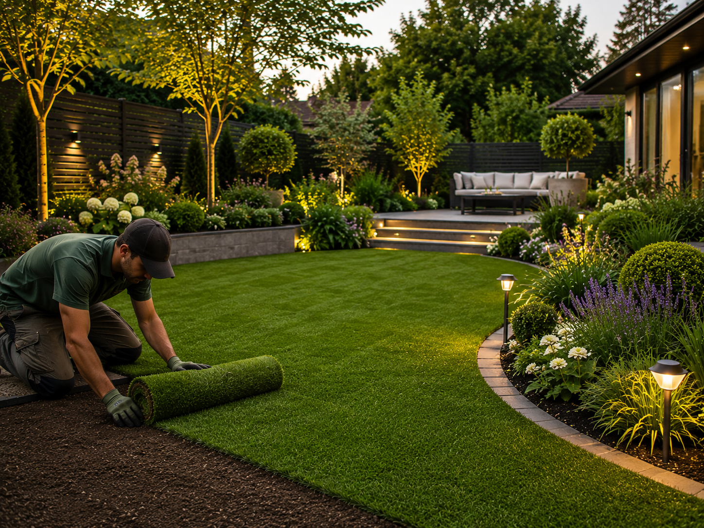 Turf Installation in Clayfield