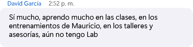Testimonio de mensaje real