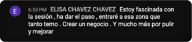 Testimonio de mensaje real