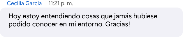 Testimonio de mensaje real