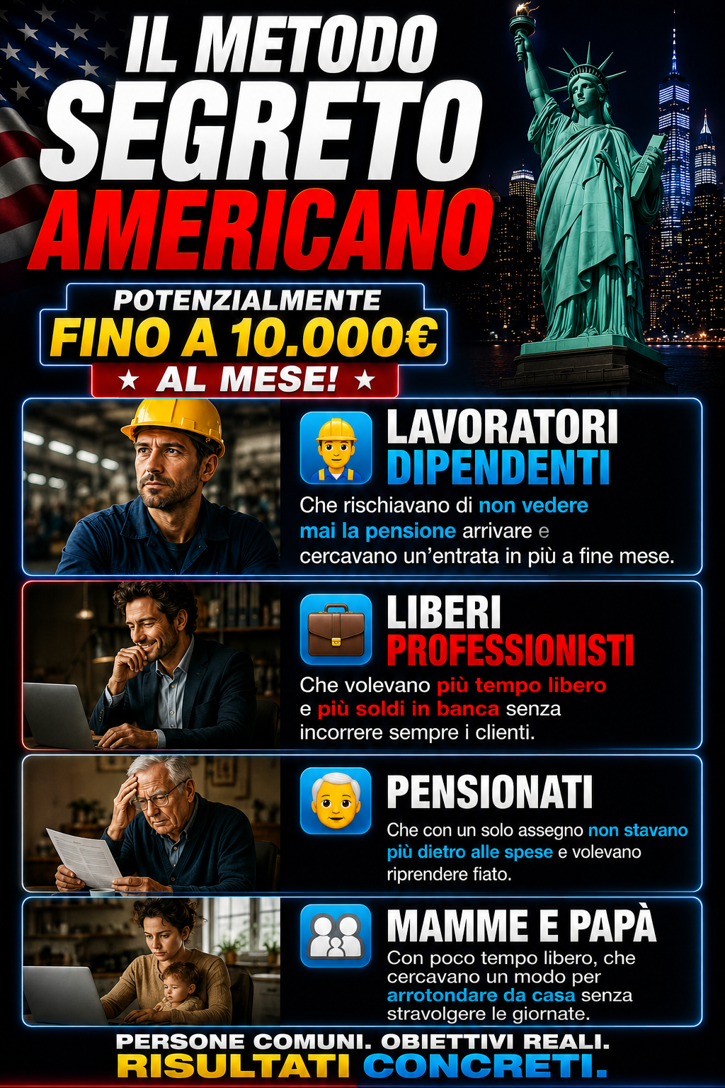 Per chi è: funziona per persone normali