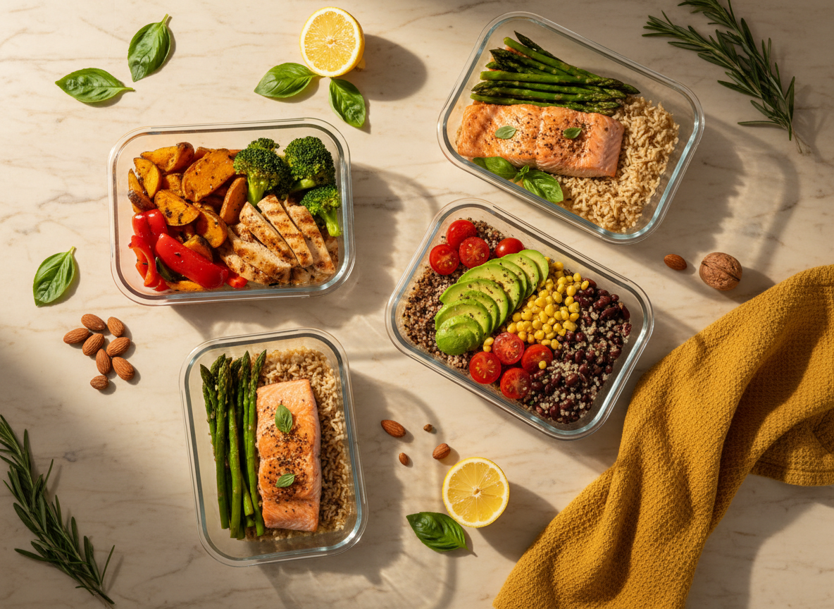 Healthy meal prep