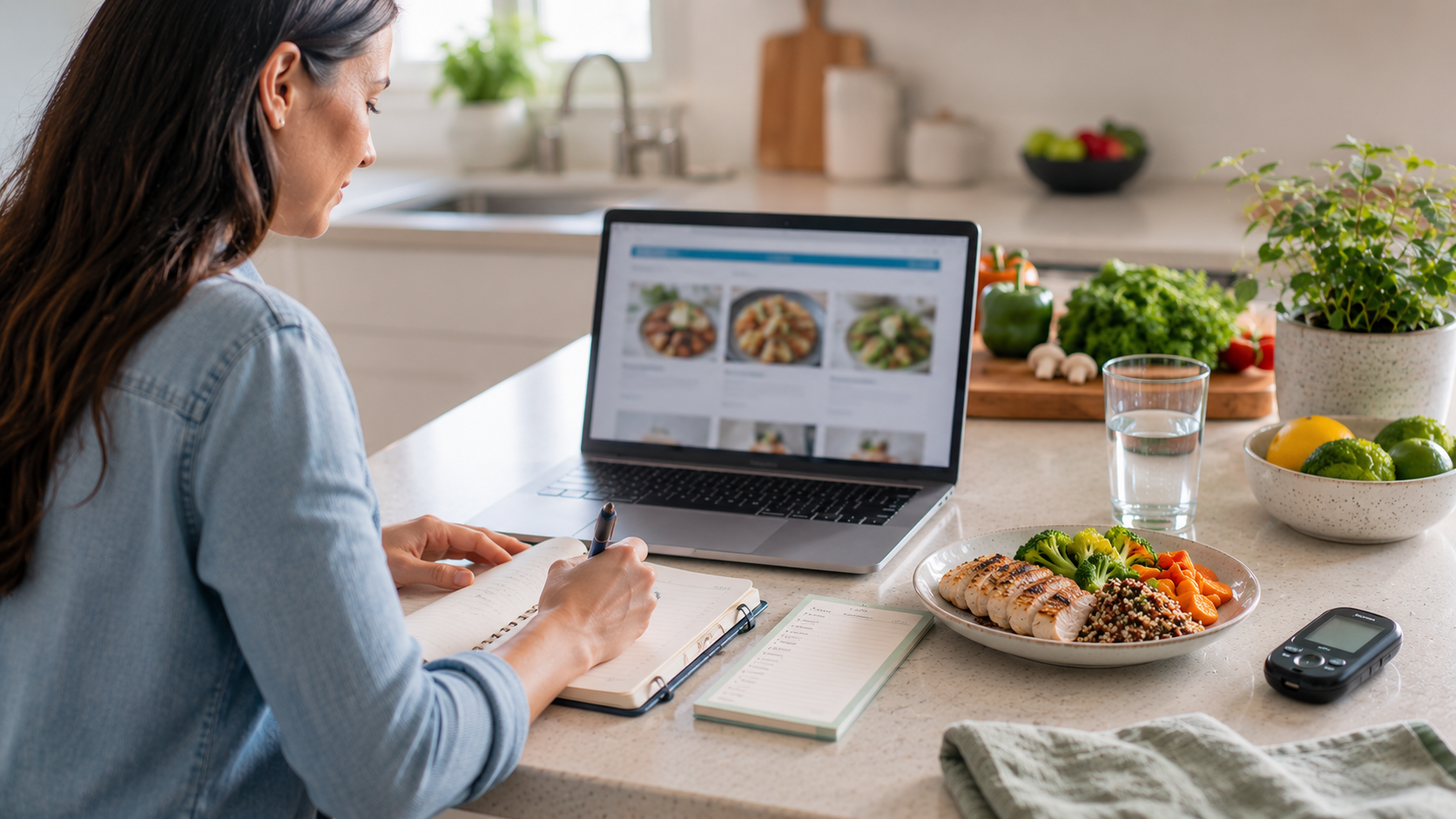 Meal planning with Balance Diabetes Wellness