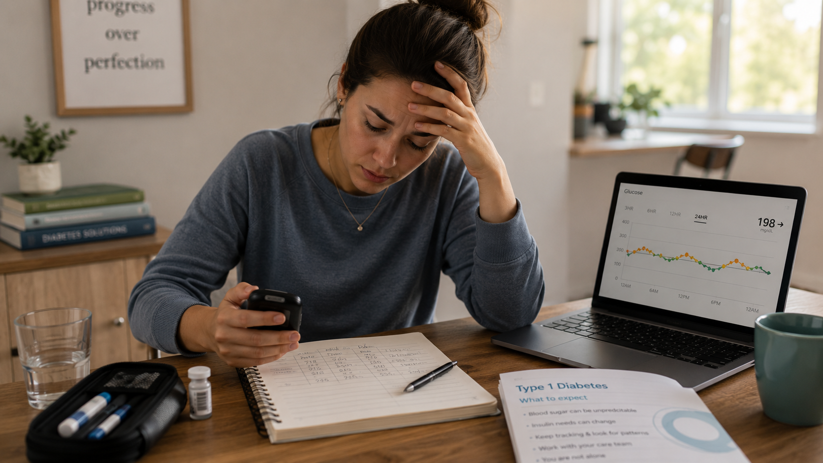 Why Managing Type 1 Diabetes Feels Harder Right After Diagnosis