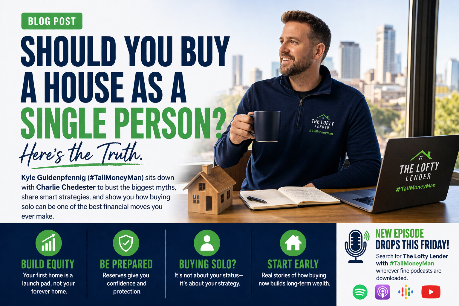 Single Buyer Home Guide | Des Moines | The Lofty Lender