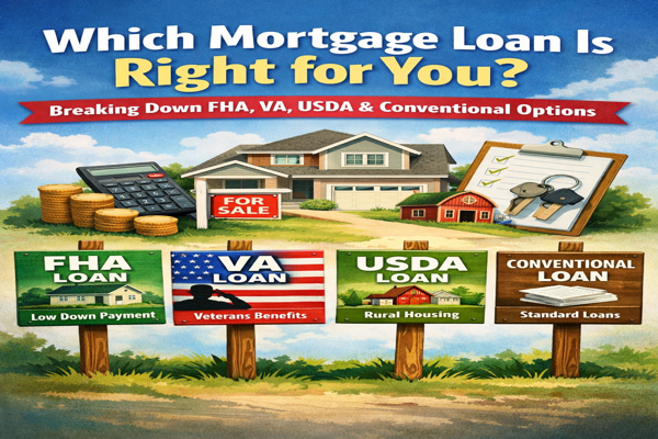 FHA, VA, USDA & Conventional Loans Compared | Lofty Lender