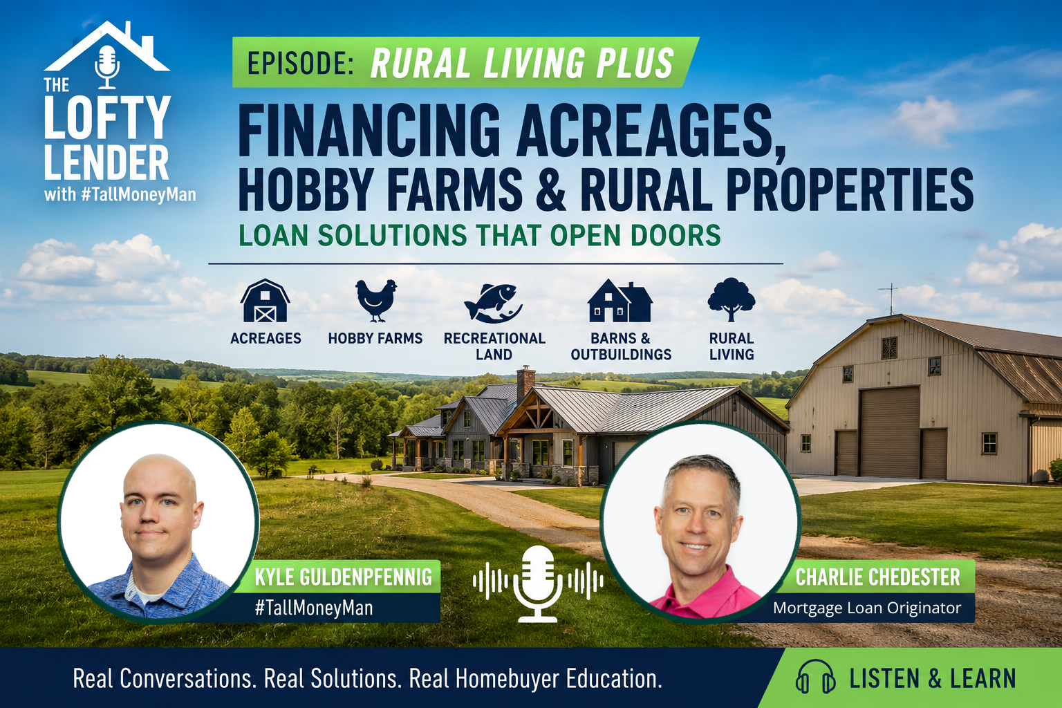 Financing Acreages & Rural Properties in Iowa | Lofty Lender