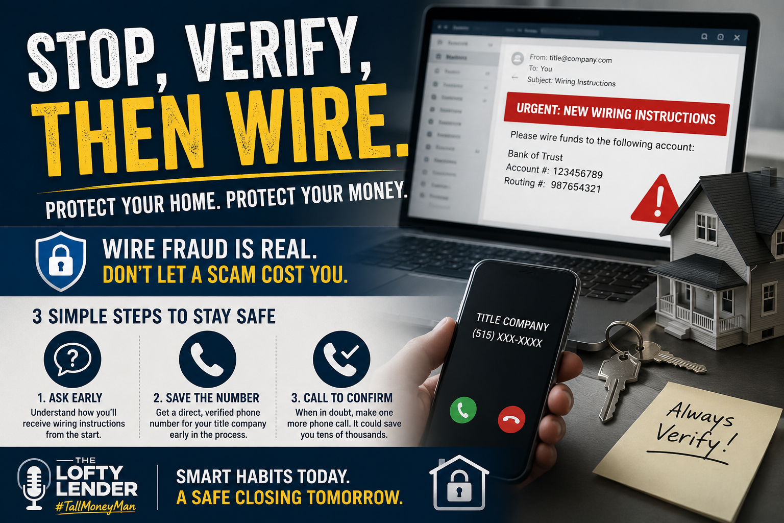 Wire Fraud in Home Buying: How to Protect Your Closing Funds from Scammers