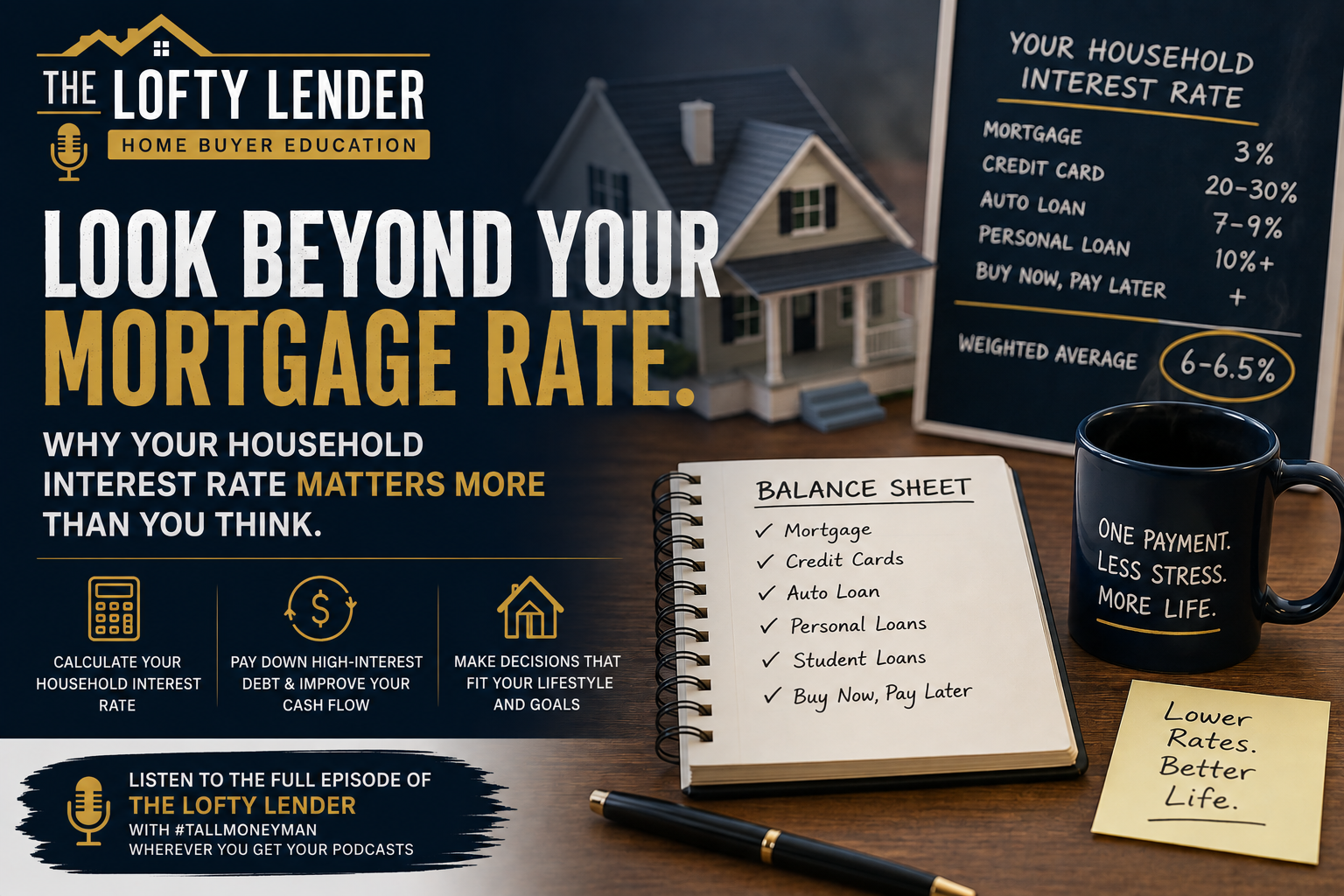 Your Mortgage Rate Isn't the Only Rate That Matters: Understanding Your "Household Interest Rate"