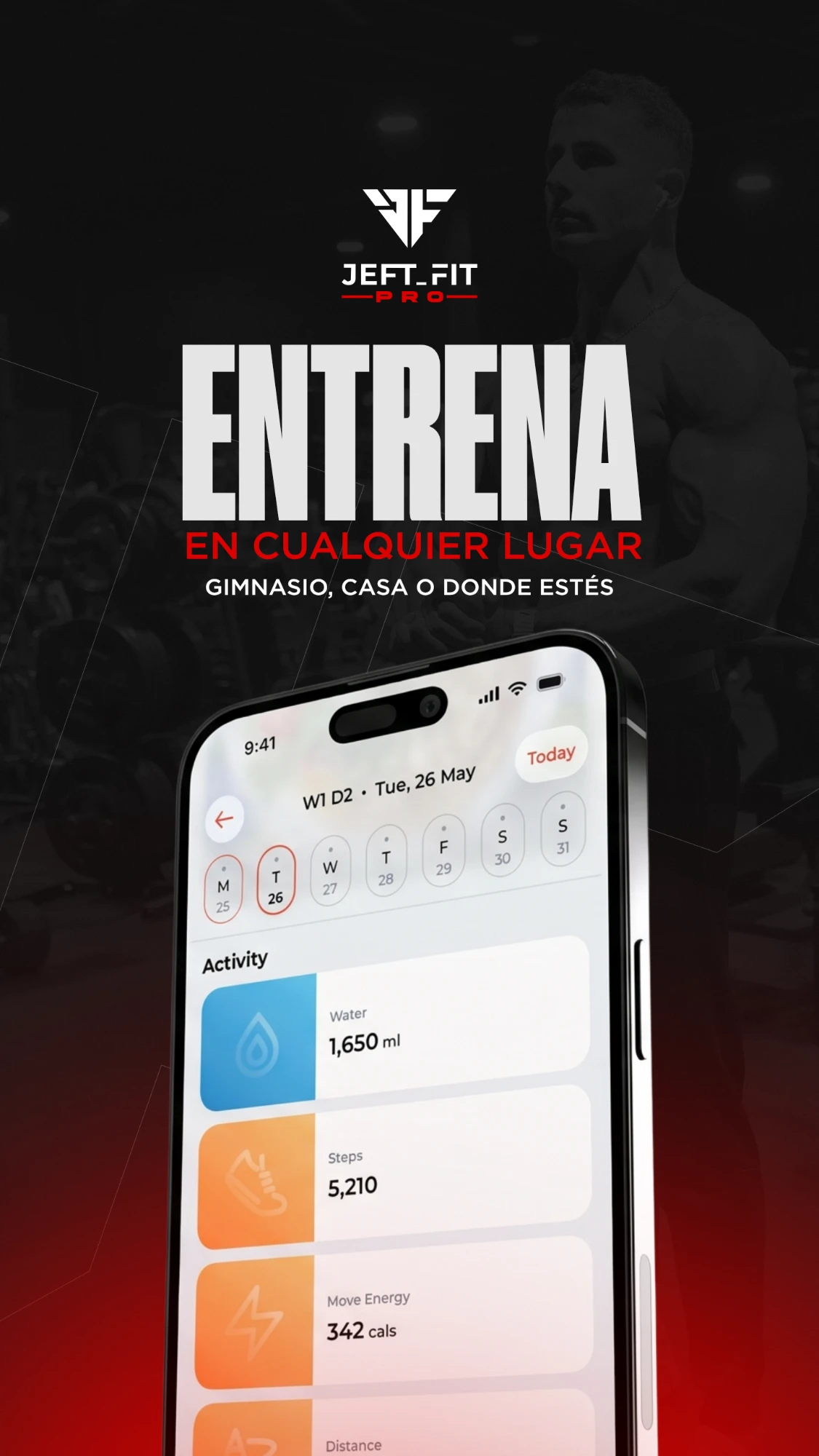 Entrena en cualquier lugar