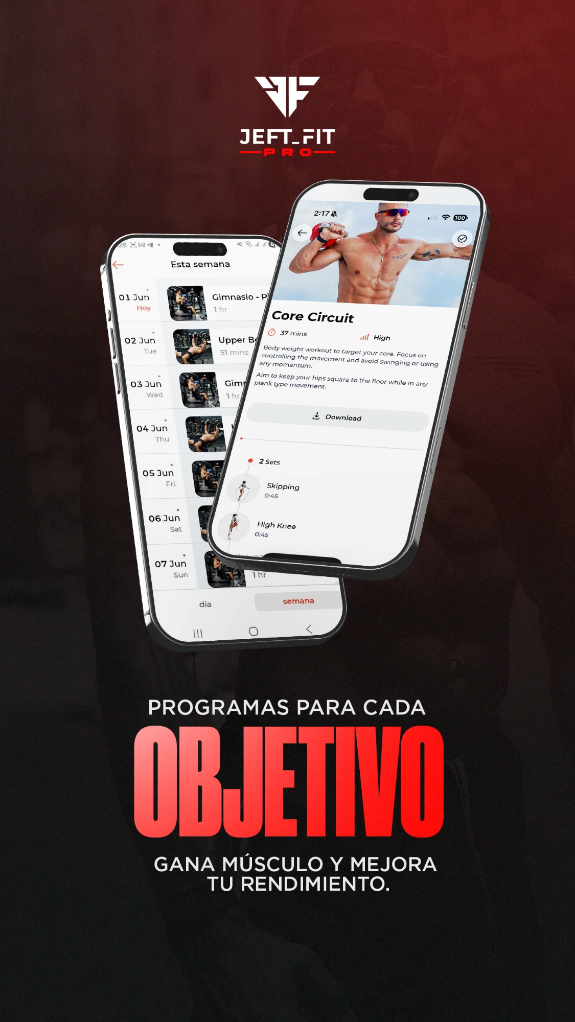 Programas para cada objetivo
