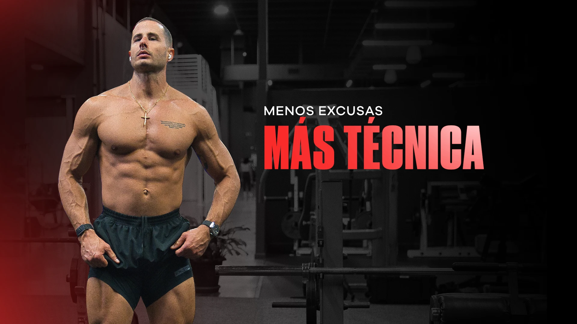 Menos excusas, más técnica