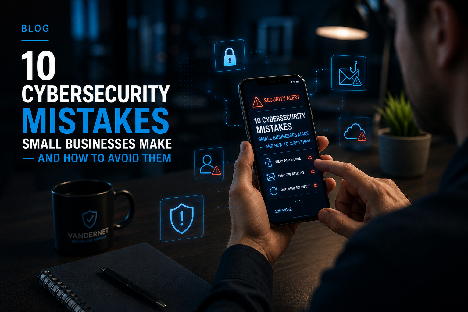 10 Cybersecurity Mistakes Small Businesses Make