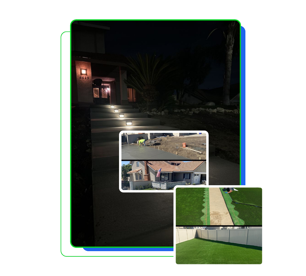 MTS Landscaping collage