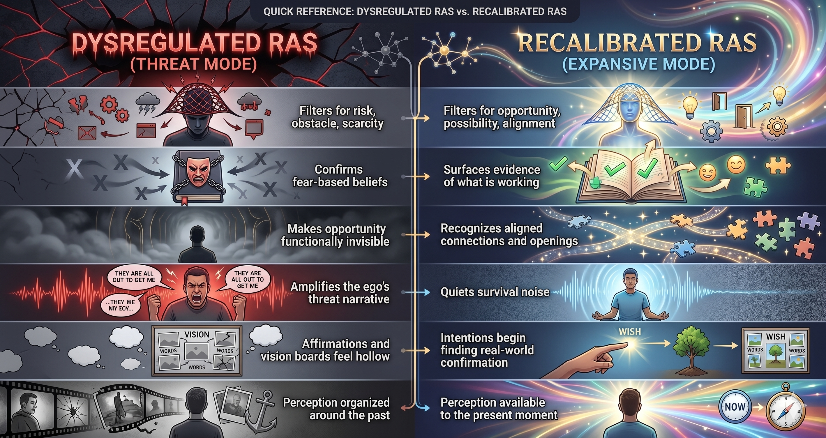 What Is the Reticular Activating System — And Why Does Chronic Stress Make It Filter Out Opportunity?