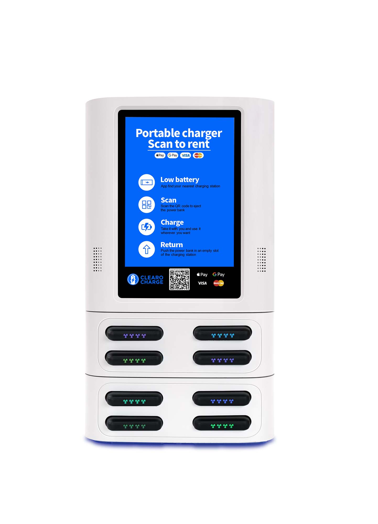 Clearo Flex 8 charging station
