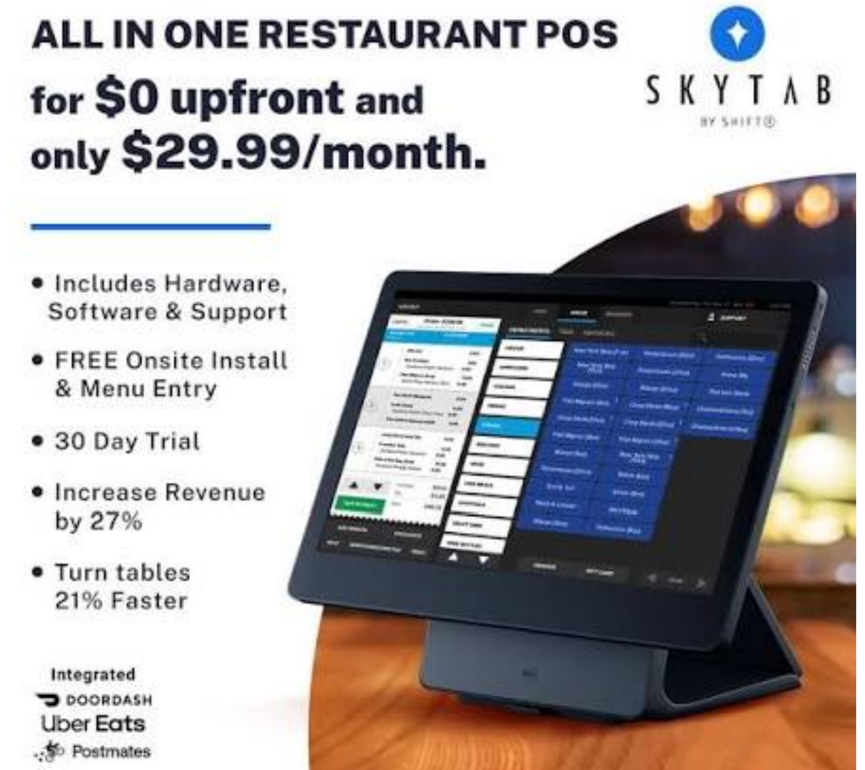 Shift 4 SkyTab POS system
