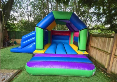 Bouncy Castle and slide combo