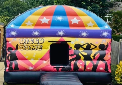 North Yorkshire Disco Dome Bouncy Castle Hire