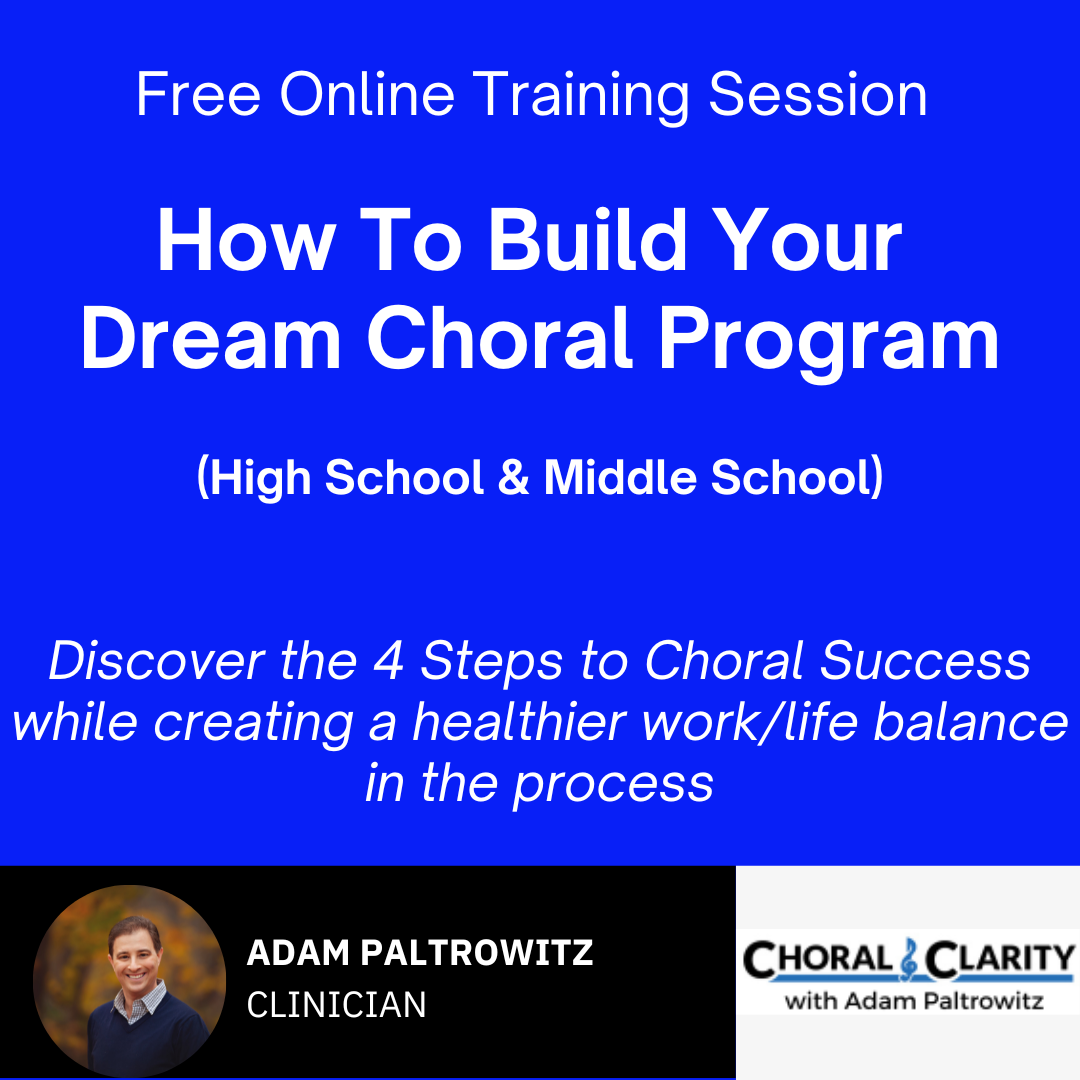 NoCost Choir Director Training