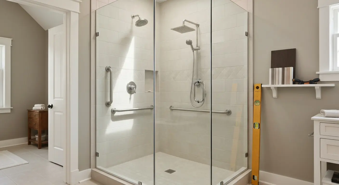 Accessible shower design