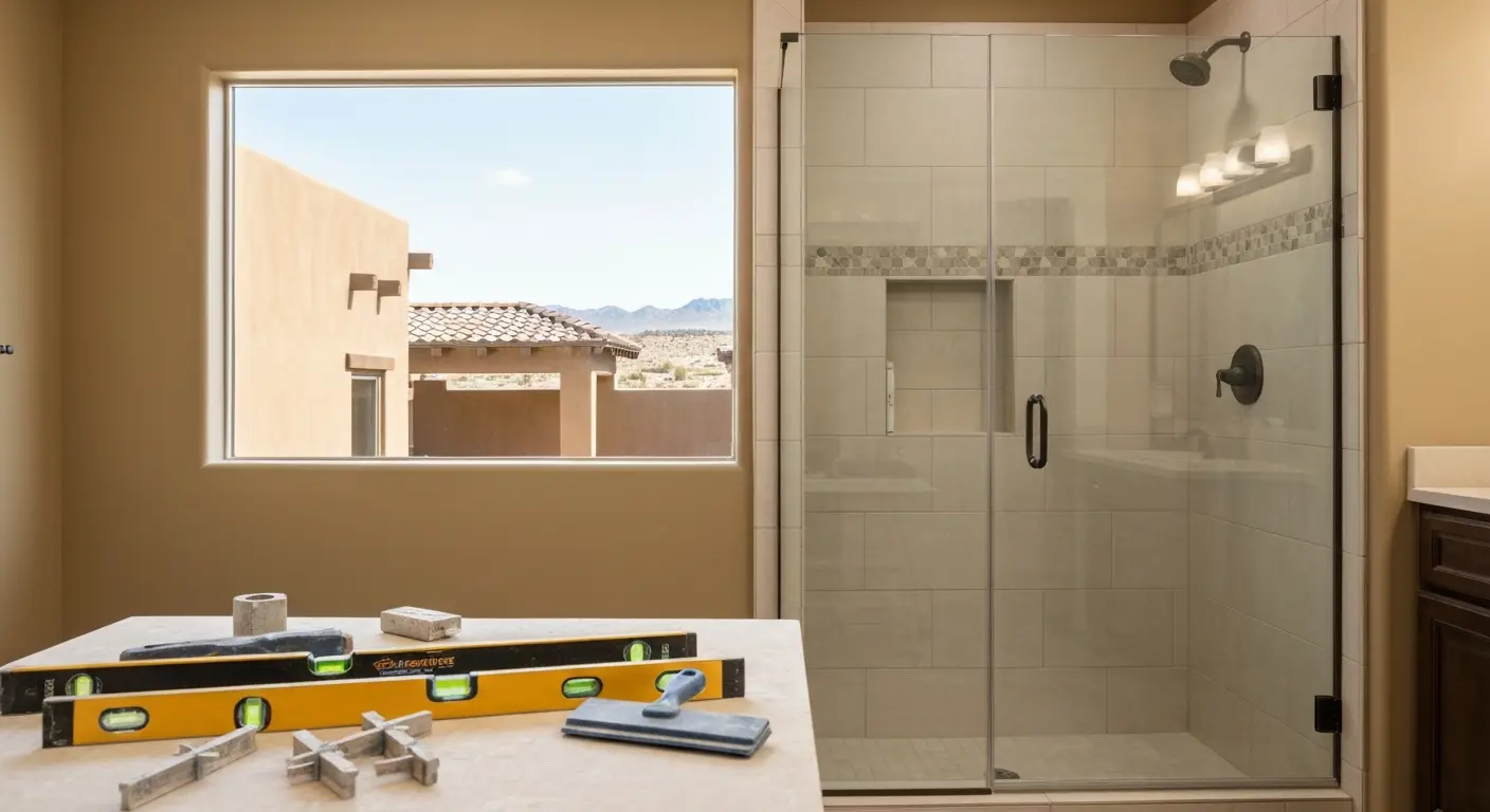 Tub to shower conversion