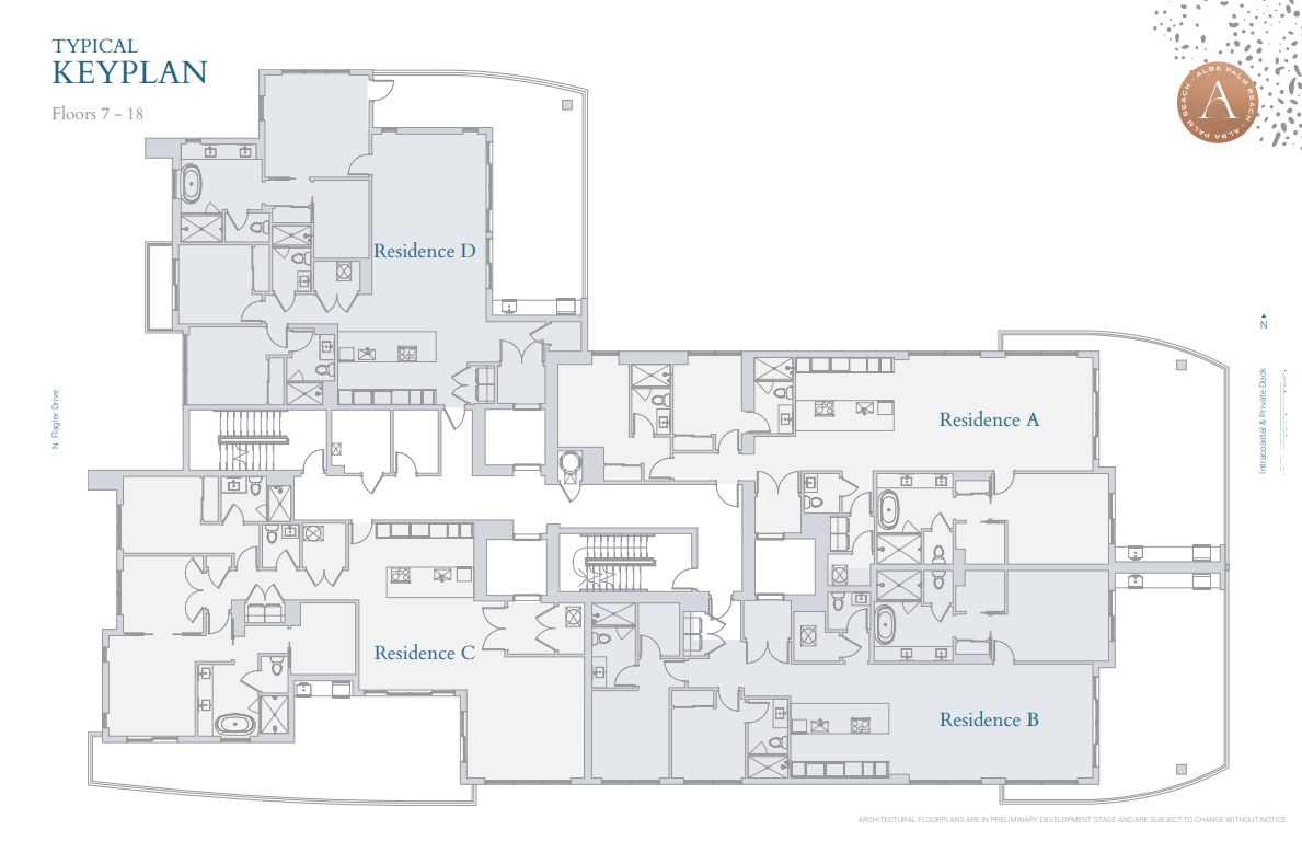 The Ritz - Carlton Residences 2 Floor Plans