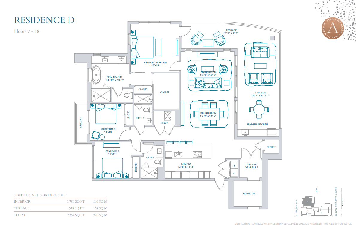 The Ritz - Carlton Residences 2 Floor Plans
