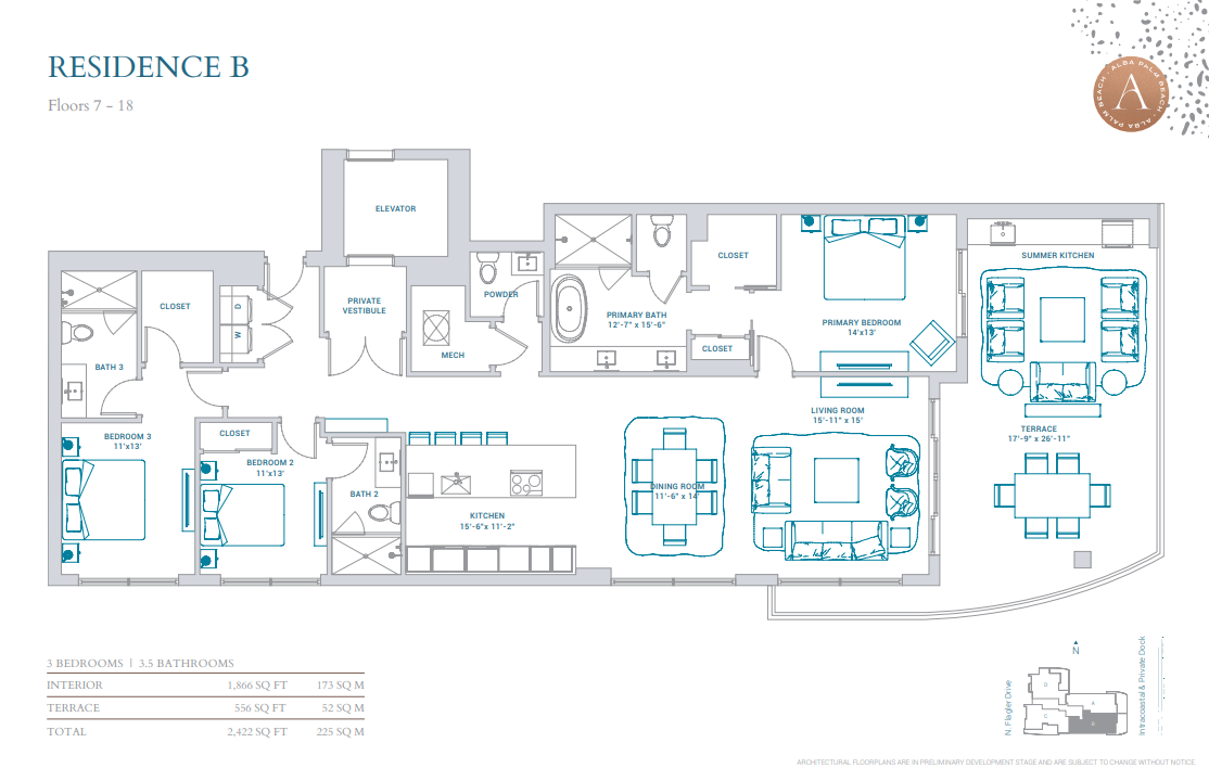 The Ritz - Carlton Residences 2 Floor Plans