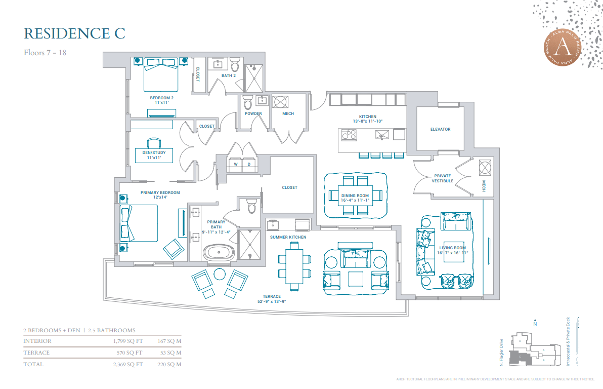 The Ritz - Carlton Residences 2 Floor Plans