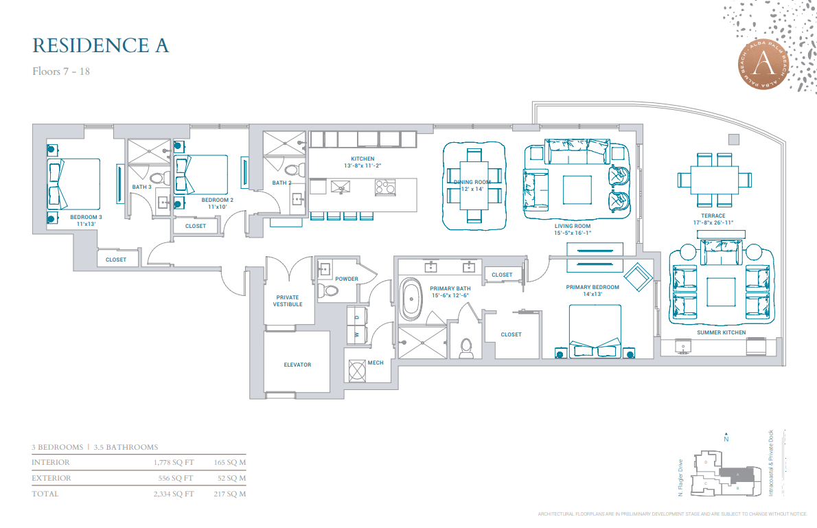 The Ritz - Carlton Residences 2 Floor Plans