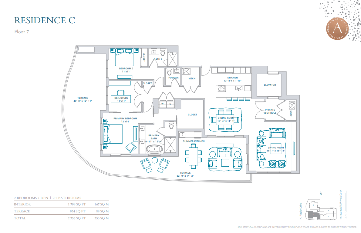 The Ritz - Carlton Residences 2 Floor Plans