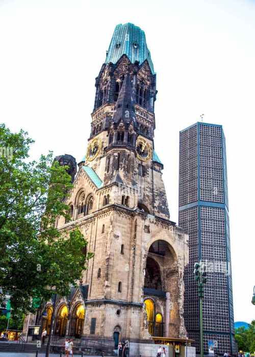 The Kaiser Wilhelm Memorial Church. Old and new in permanent conversation.