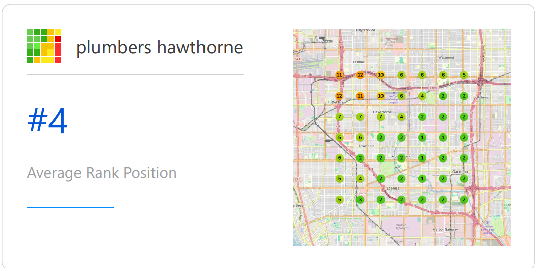 Google ranking proof for Mr. Harris Plumbing and Handyman Services