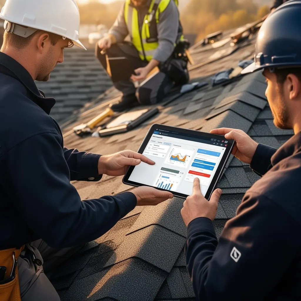 Homeowner trying to reach a roofing contractor