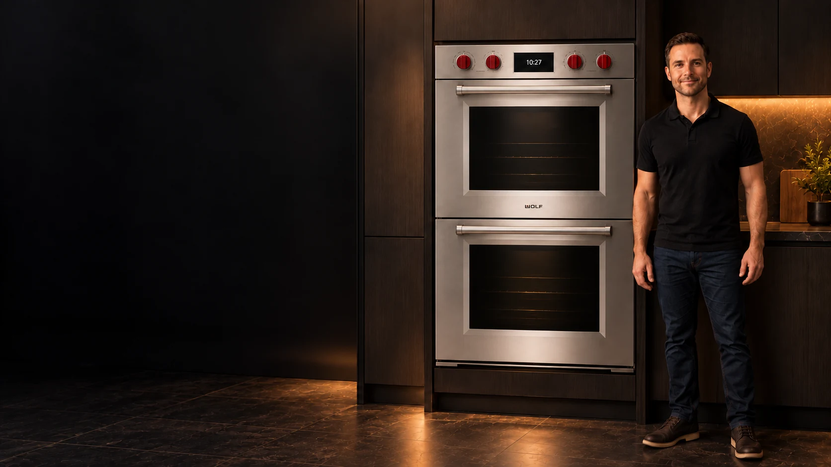 Wolf built in ovens appliance with service professional