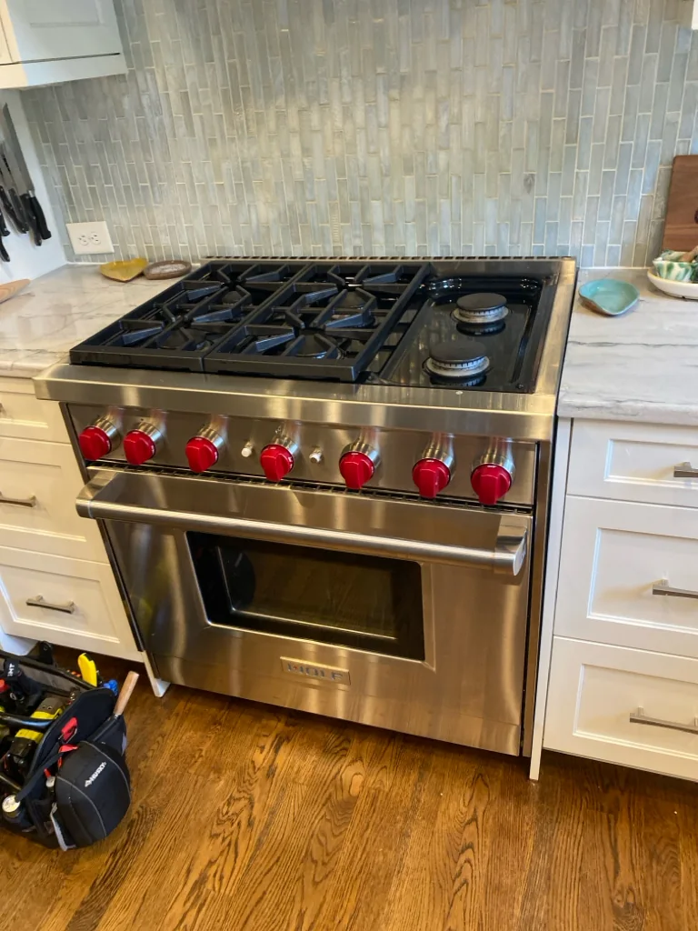 Wolf Range Valve and Knob Repair