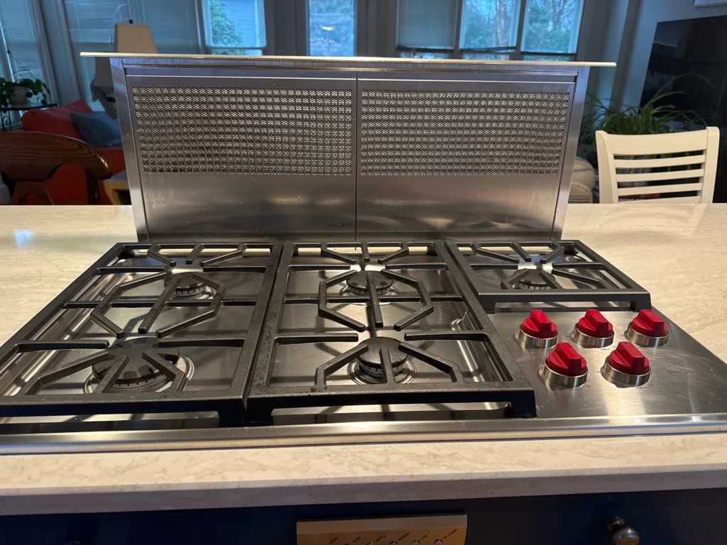 Wolf Downdraft Vent Repair