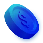 Dollar coin icon representing conversion optimization and revenue growth.