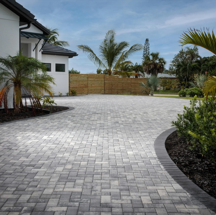 paver driveway installation