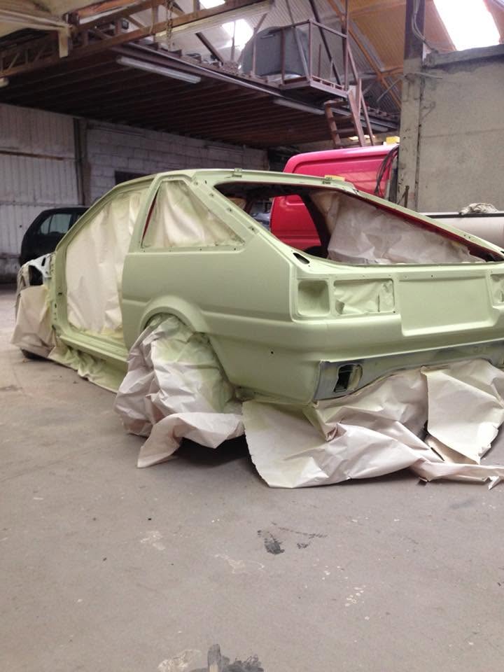 Toyota AE86 Twin Cam — Full bodywork restoration & respray