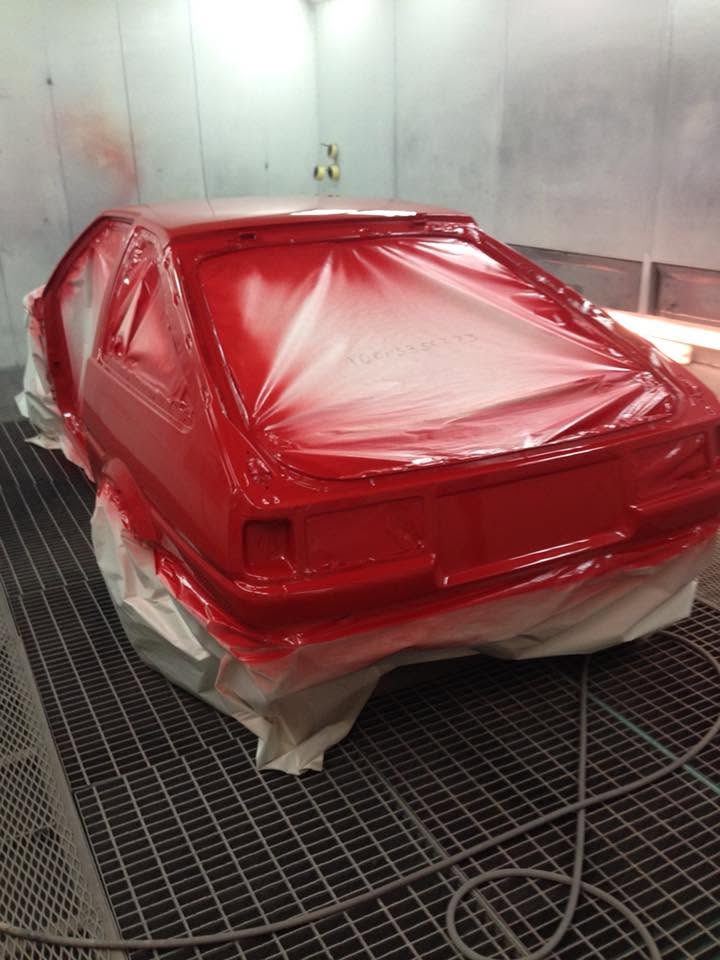 Toyota AE86 Twin Cam — Full bodywork restoration & respray