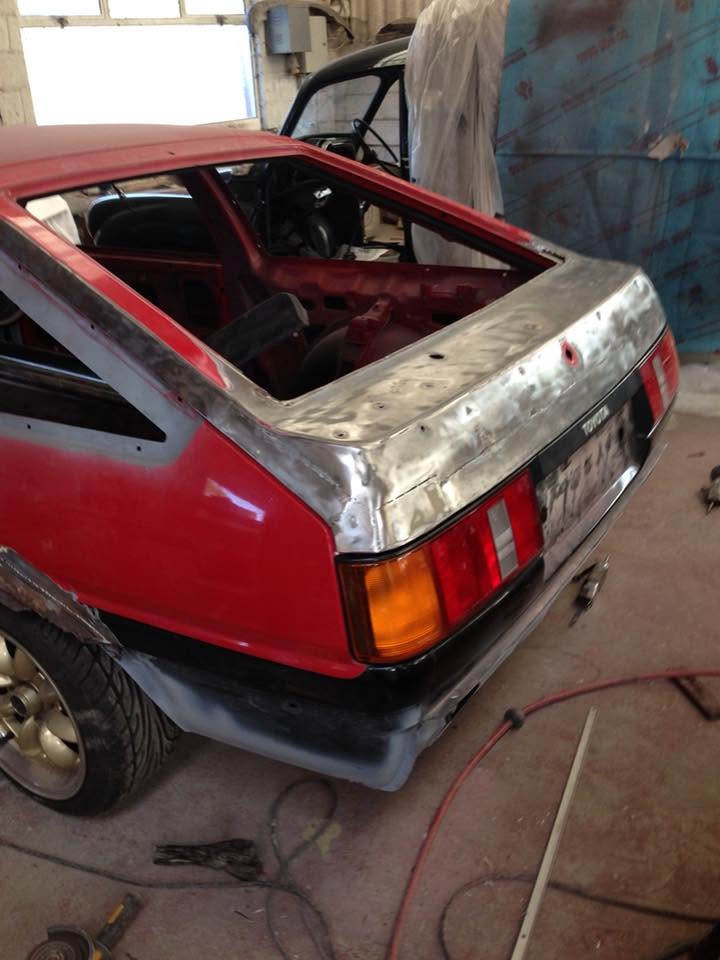 Toyota AE86 Twin Cam — Full bodywork restoration & respray