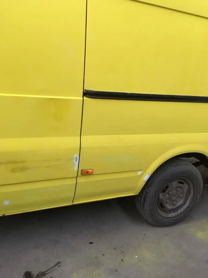 Ford Transit — Panel repair & full respray