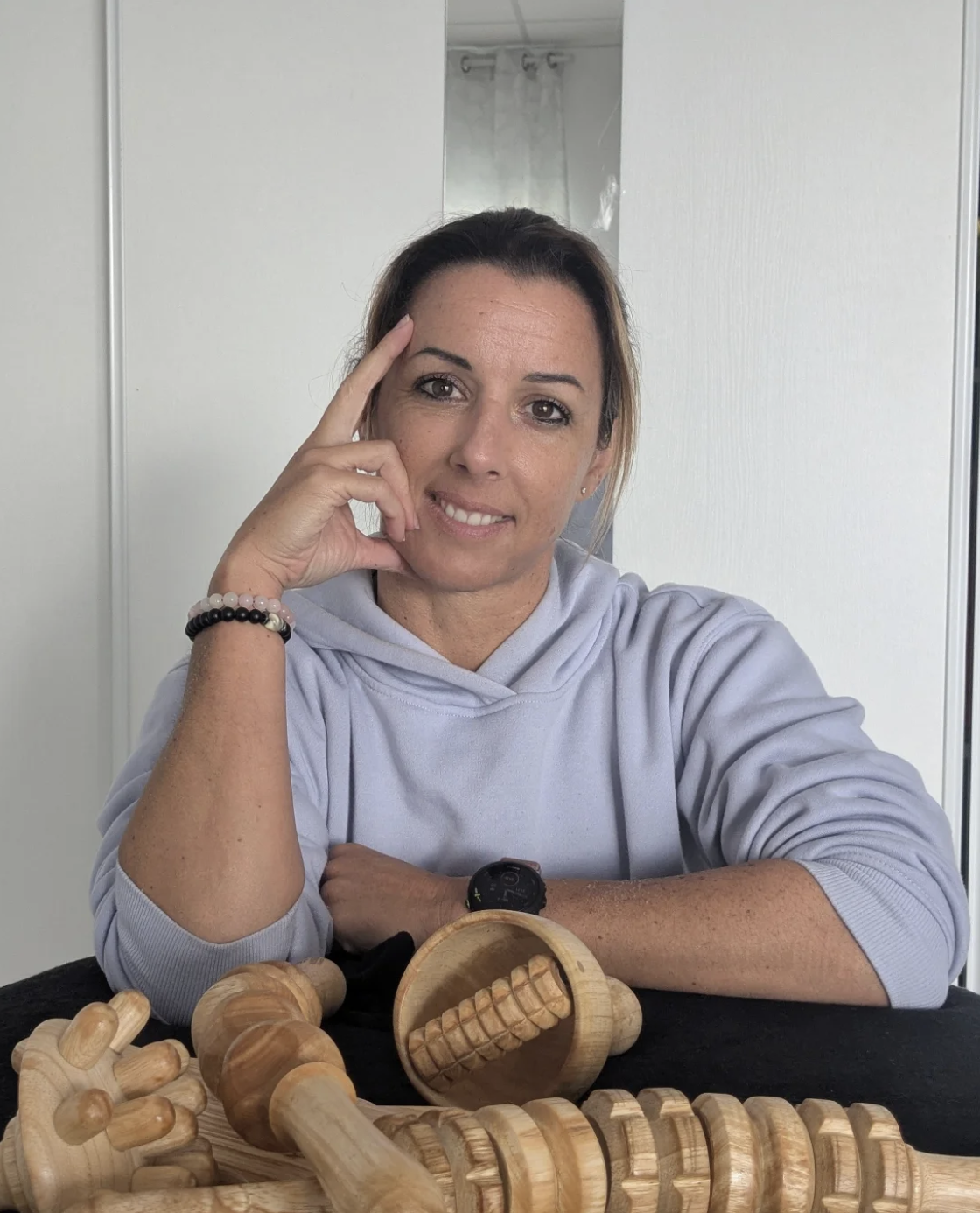 Audrey Simon, coach sportive à Saint-Maixent-sur-Vie