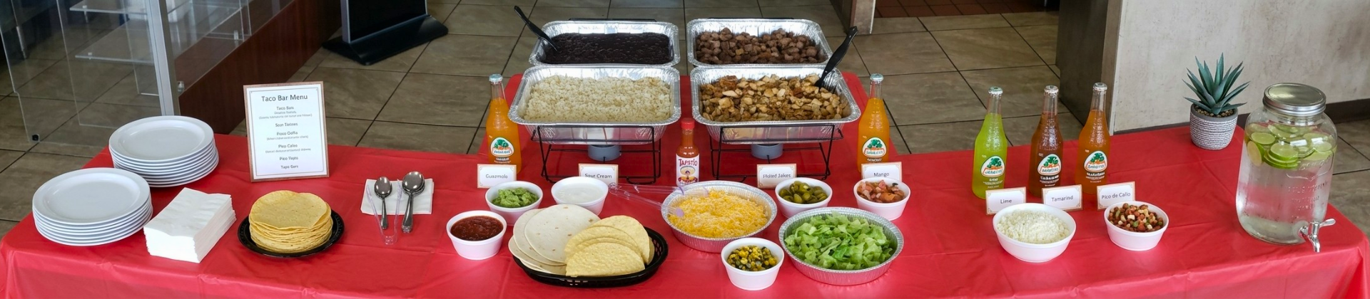 Tonbo catering spread