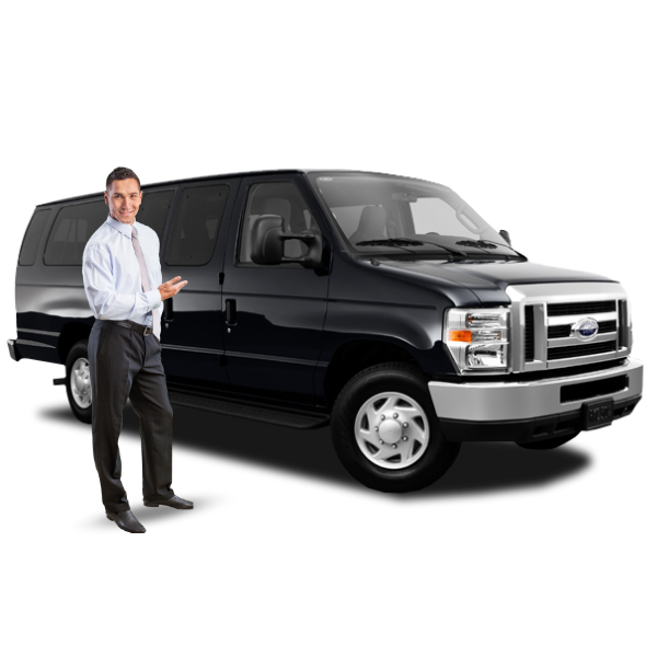 Van — up to 14 passengers