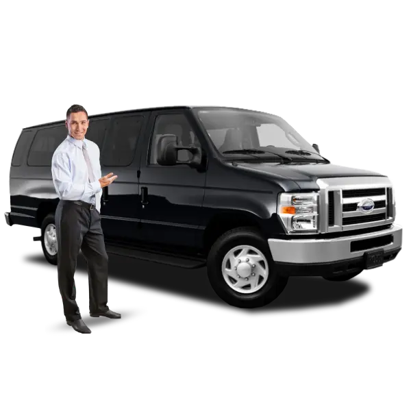 Van — up to 14 passengers