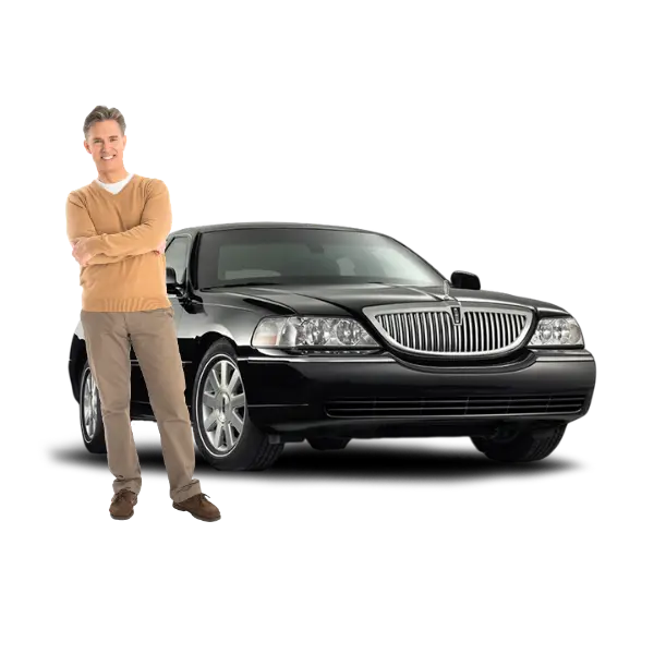 Sedan — up to 3 passengers