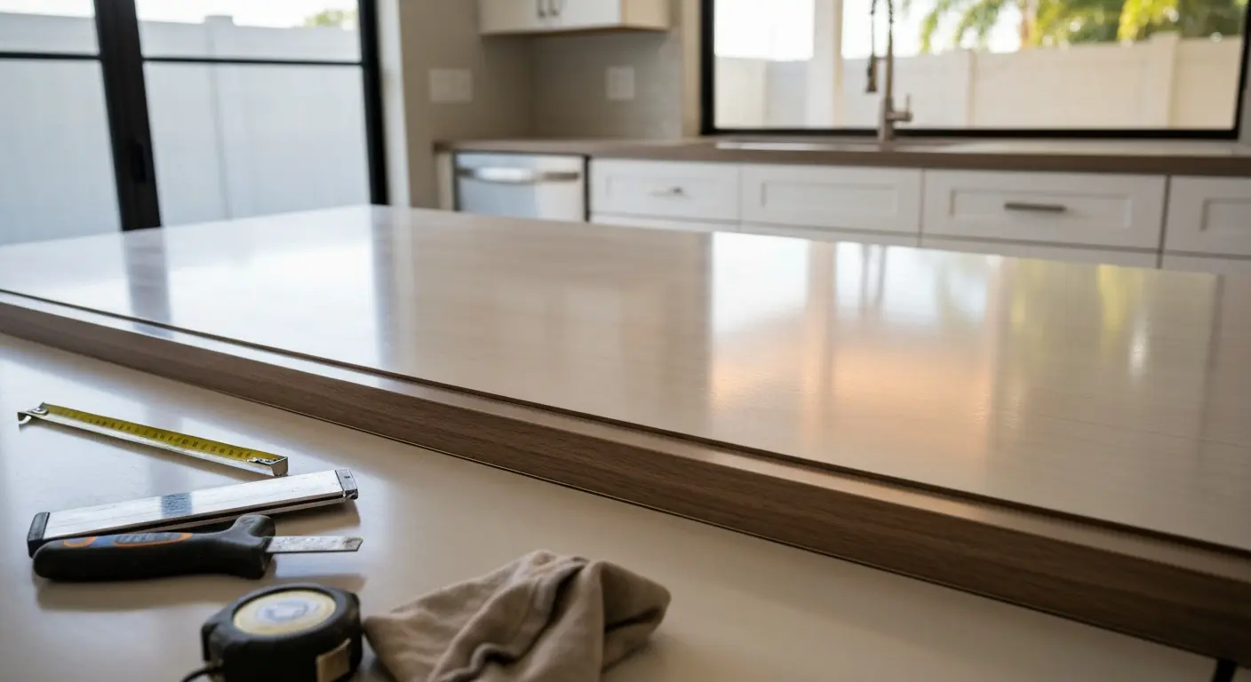 Laminate countertop project